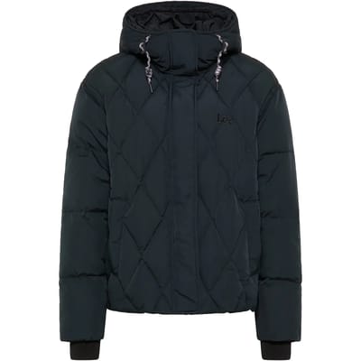 Lee Short Puffer Puffer Jas Grijs XS Vrouw
