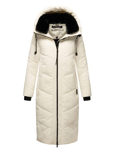 Marikoo Nadaree dames winterjas – lang, warm & met capuchon