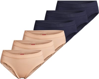 Conta Dames hipster slip 6 pack Feinripp