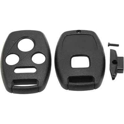 Coque de clé de voiture Boîtier Clé télécommande sans clé Étui Housse 3+1 Boutons Remplacement pour Civic EX 20112013 gray