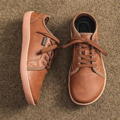 Schoenen met brede teenbox voor blotevoeten voor mannen Minimalistisch Ademend Comfortabel Trail Wandelschoenen 8888 42 brown