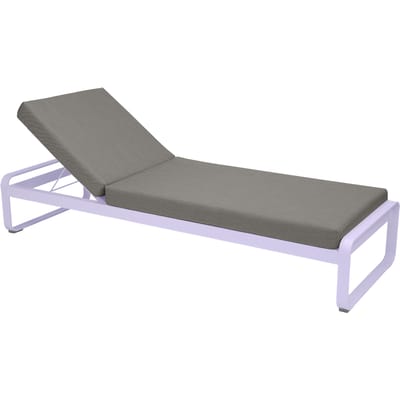 Fermob BELLEVIE Komfort - Ligbed - D1 Marshmallow - B8 taupegrijs