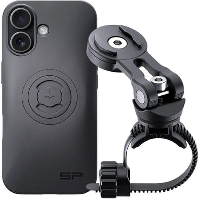 SP-Connect Bike Bundle - Geschikt voor iPhone 17 - Complete Weerbestendige Fietshouder bestaande uit Universal Bike Mount en Phone Case
