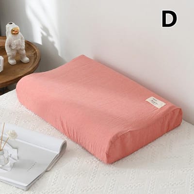 Nouvelle Taie d'Oreiller en Coton Confortable Chambre à Coucher Sommeil Mousse à Mémoire Latex Housse d'Oreiller Femmes Enfants Housse d'Oreiller 50*30cm/60*40cm 40x60cm