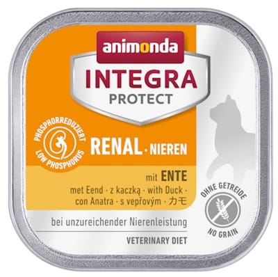 Animonda Integra Protect Cat Nieren - Eend - 16 x 100 g