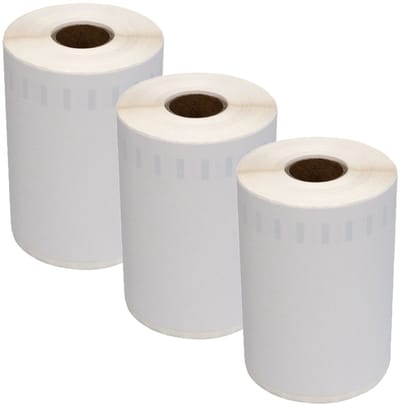 DULA Dymo Compatible labelprinter 550 labels - 2166659 - XL DHL verzendlabel - Wit - 3 rollen - 102 x 210 mm - 140 labels per rol