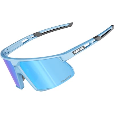 Kapvoe UV400 Fietszonnebril voor Mannen MTB Sport Fietsbril Buiten Rijden Fietsbril met Anti-Reflectie Polarized lens