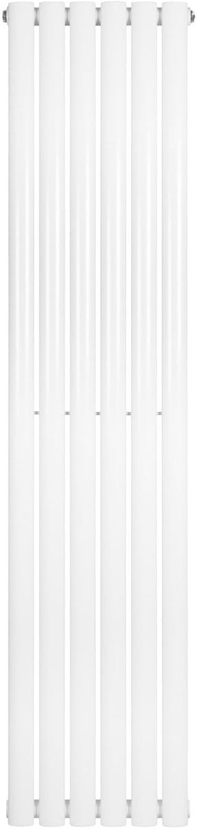 Ovale design radiator - 1 kolom - 1600x360 mm - wit