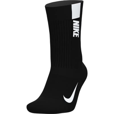 Nike Multiplier Crew Sportsokken Verpakking 2 Stuks-Zwart,Wit
