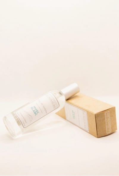 Biologische Eau de toilette Witte Muskus - gemaakt in Frankrijk - fruitig - sensueel - tonisch 100ml