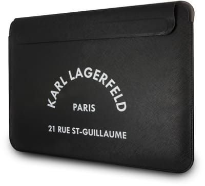 Karl Lagerfeld Laptoptas voor o.a. Apple MacBook (13/14") - Zwart