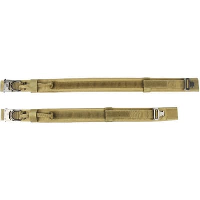 Collier pour chien Sûr Réglable Confortable Collier d'entraînement militaire pour chiens de taille moyenne à grande M (36‑48cm /14.2‑18.9in ) kaki