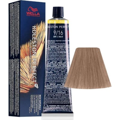 Teinture permanente Koleston Perfect Wella - couleur:9/16 60 ml
