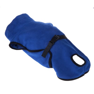 Hondenbadjas L (73 cm ruglengte) Microvezel-Droogmantel