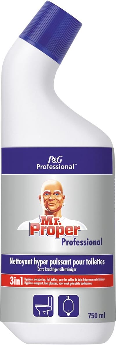 Mr. Proper toiletreiniger | 3in1 | flacon van 750 ml