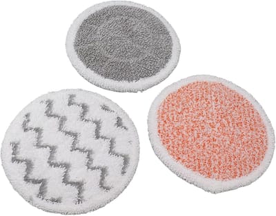 Stoomreiniger Pads - Dweil Opzetstukken - Vloeren Reinigen - Verschillende Vloertypes - 6 Stuks - Multicolor