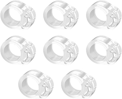 Deurbumpers - Deurstopper - Muren Beschermen - Zelfklevend - 3 cm - Transparant