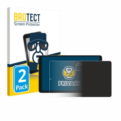 BROTECT - privacy screenprotector voor Samsung Galaxy Tab A11 8.7" (Landschapsmodus) - Folie Beschermfolie Blauwlichtfilter 2 Stuks