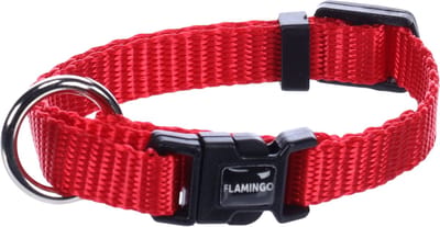 Flamingo Ziggi - Halsband Honden - Halsband Ziggi Rood Xxs 15-25cm 10mm - 1st - 133718 - 1st