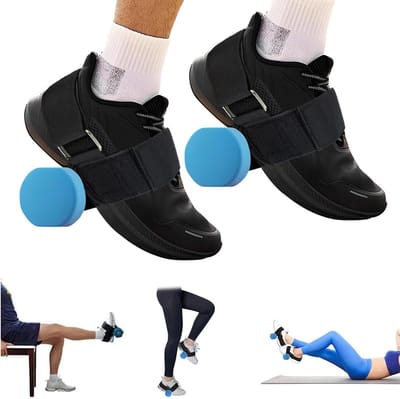 Verstelbare Enkelbanden voor Tibialis Trainer, Gewichten voor Benen, Voetlus voor Kickbacks, Ideaal voor Thuisgym en Fitness