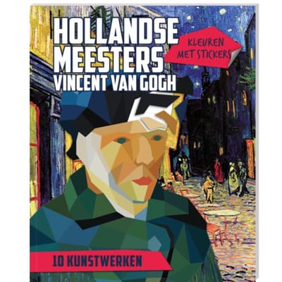 Kleuren Met Stickers - Hollandse Meesters: Vincent Van Gogh