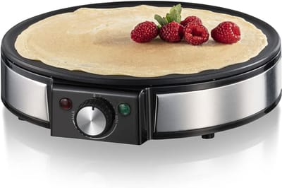 REN® Pannenkoekenmaker - Pancake maker - Pannenkoek - Zwart - ‎27cm x 15cm x 31cm