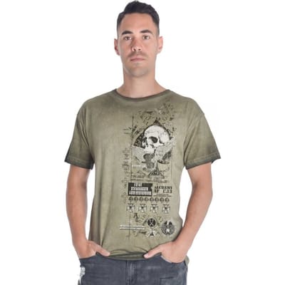 Alchemy England - Gothic T-shirt - Apocalypse - T-shirt Mannen - S tot 4XL - voor Mannen - groen