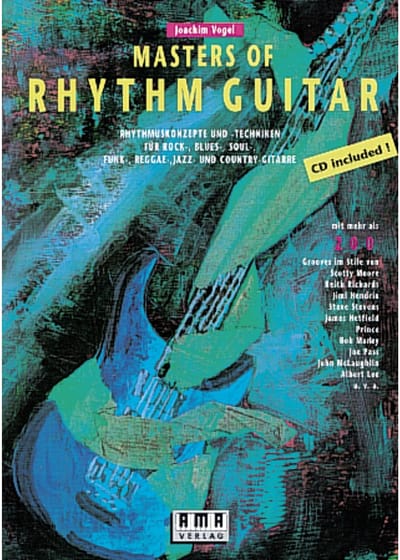AMA Verlag Masters of Rhythm gitaar  Joachim Vogel,incl. CD - Educatief