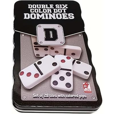 Dominos en Diamine dans une boîte, 1 pièce, 28 pièces, accessoires de loisirs et de divertissement violet