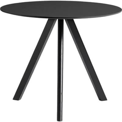 HAY Copenhague CPH20 tafel - zwart - Ø 90 cm