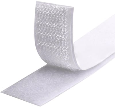Dailygoods- Klittenband Zelfklevend Extra Sterk - Dubbelzijdig Klittenband - Klittenband Tape - Klittenband Rits - Klittenband Kabelbinder - 20mm x 8m - Hechtingstape