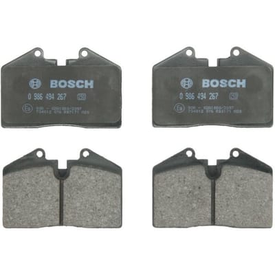 Remblokset BOSCH 0 986 494 267, voorkant, achter