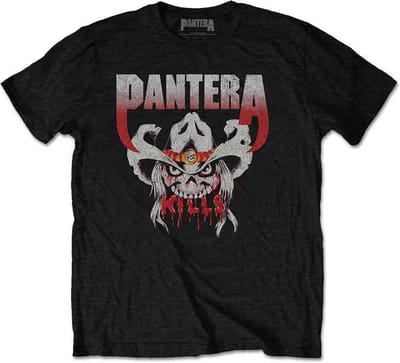 Pantera - Kills Tour 1990 Heren T-shirt - S - Zwart