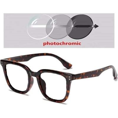 0 -0,5 -0,75 Jusqu'à -6,0 Lunettes de soleil carrées anti-reflets pour myopie Avec dioptries Lunettes de soleil de prescription à indice négatif TR90 UV400 Myopia -1.75 white