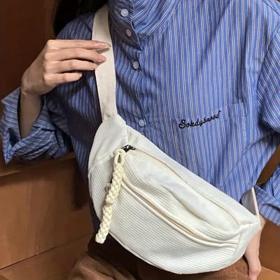 Livano Heuptas - Heuptasje - Heuptasjes - Money Belt - Dames - Heren - Festival - Wandelen - Fanny Pack - Wit