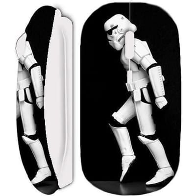 Souris Sans Fil - MANIACASE - Star Wars - Blanc - Compatible Mac et PC - Optique