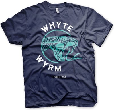 Riverdale Whyte Wyrm T-shirt Navy