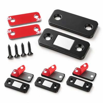 BOTC Magneetsnapper - 4 Stuks - Magnetische Deurdranger - Deur magneet - Kast magneet - Deurvanger - Magneet snapper