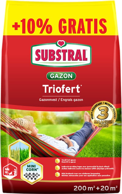 Evergreen Triofert Anti-mos + gazonmeststof 220m² 22kg