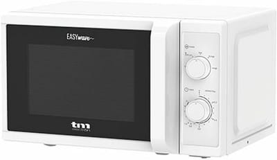 Compacte Magnetron 20 Liter Wit - 700W Vermogen, 5 Vermogensstanden en Ontdooifunctie