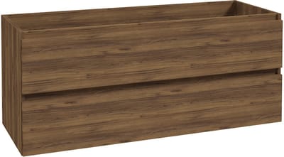 Alvara onderkast 120 cm warm eiken – badkamermeubel met soft-close lades