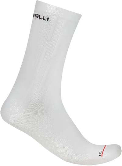 Castelli Aero Race Pro 20 Sokken Wit EU 35-39