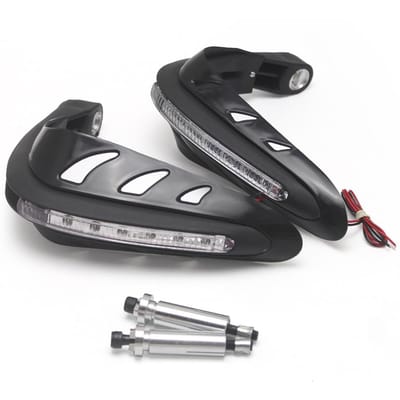 1 paire de protège-mains universels pour moto, pour Motocross, One noir