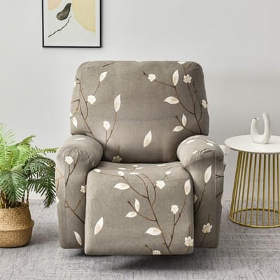 Housses de fauteuil inclinable Housse de canapé extensible Housses de chaise Protecteur de meubles Housse de fauteuil inclinable pour fauteuil inclinable à bascule 1 Seater