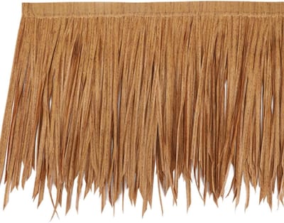 Gesimuleerd riet - Palm riet - Decoratieve afdekking - Natuurlijke look - 1 voet breed - Natuurlijk