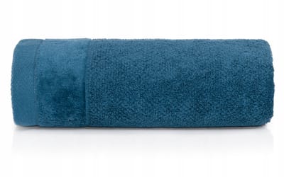 Dikke Blauwe Katoenen Handdoek 50x90cm - 550 GSM