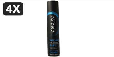 4 x Syoss Volume Haarspray - 300 ml
