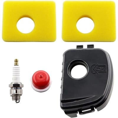 Luchtfilterkappen en filterelementen geschikt voor Briggs & Stratton 300e, 450e en 550e series - Onderdeelnummers: 595660, 594281, 799579, 5434, 4248, 09P702