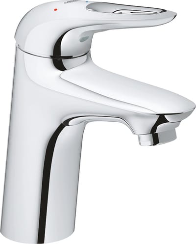 Grohe Eurostyle New - Wastafelkraan met Push-Open afvoerplug, chroom 23930003