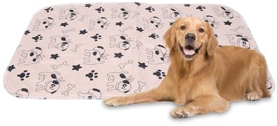 Dailygoody - Waterdichte Puppy Urine Training Mat - Herbruikbare Pee Pad - 40 x 60 cm - Perfect voor Honden en Katten - Eenvoudig Schoon te Maken - Id